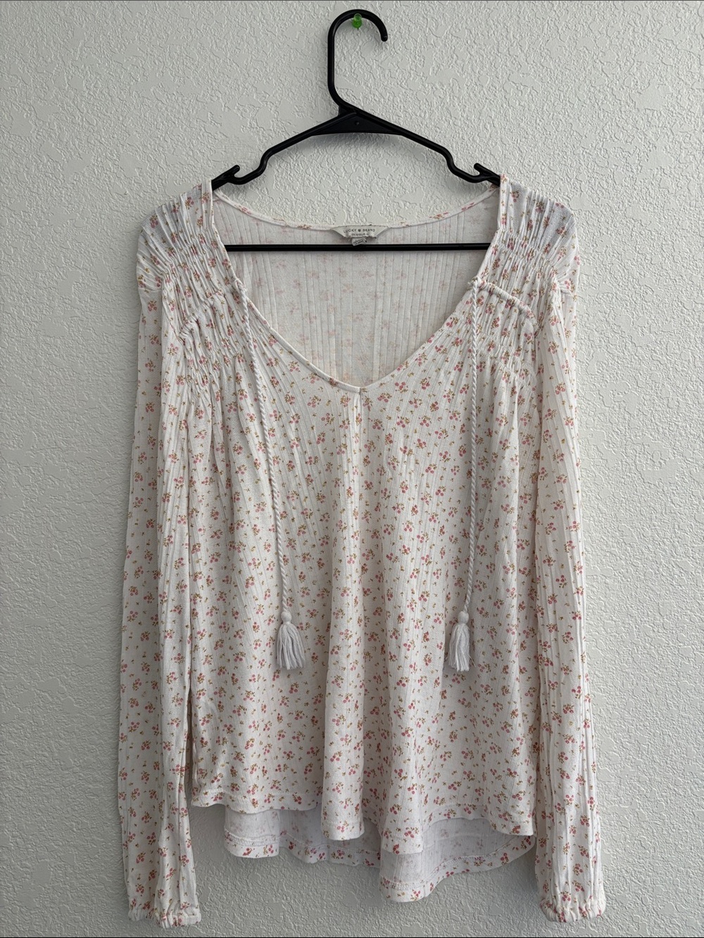 Lucky Brand Dainty Floral Longsleeve